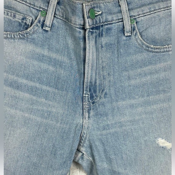 SANDRINE ROSE Size 27 Light Embroidered Skinny Boyfriend Jeans - Picture 7 of 7